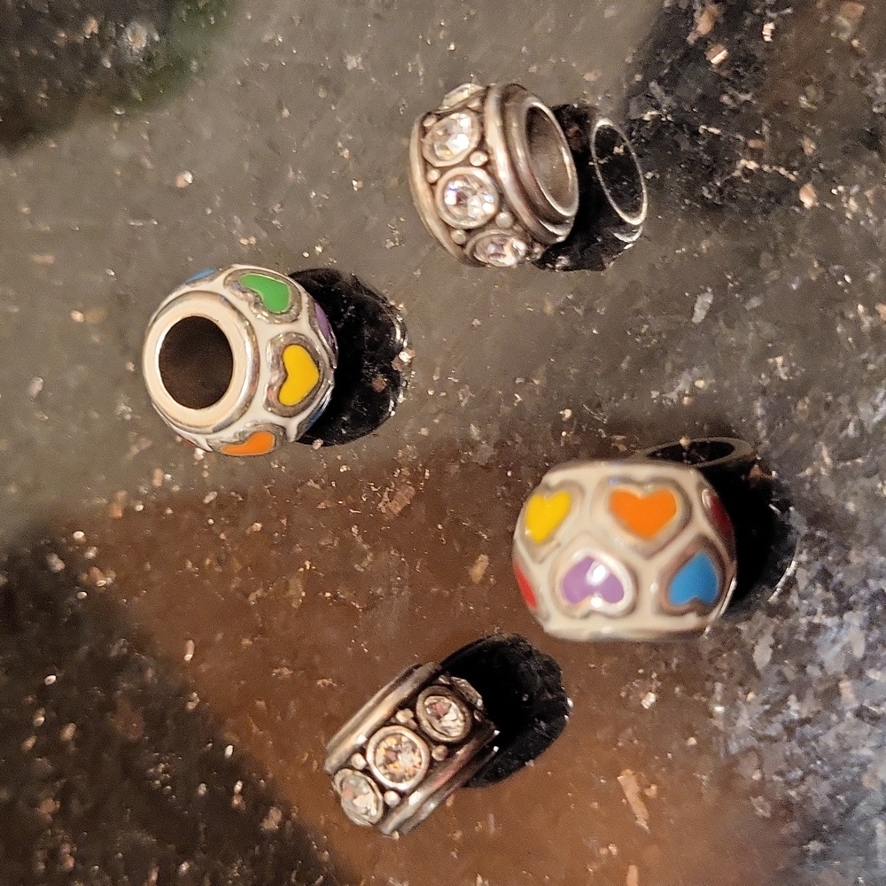 4 Brighton charms for bracelet...all 4 charms included. Very nice condition.